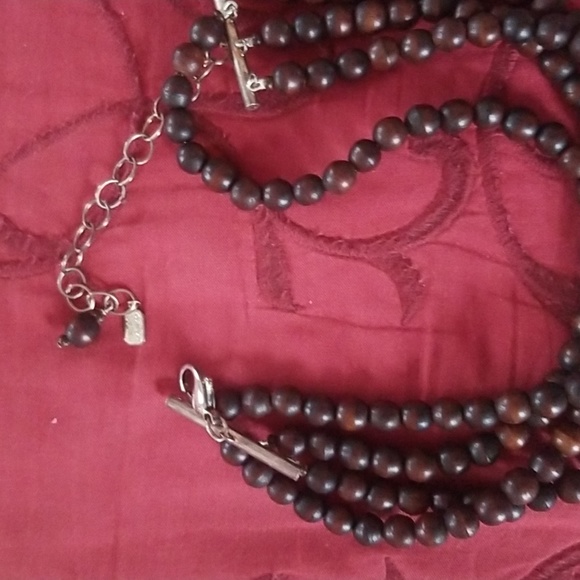 Suzanne kalan wood jade necklace - Picture 4 of 5